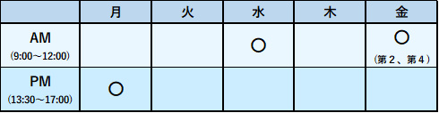 骨粗しょう症外来予定